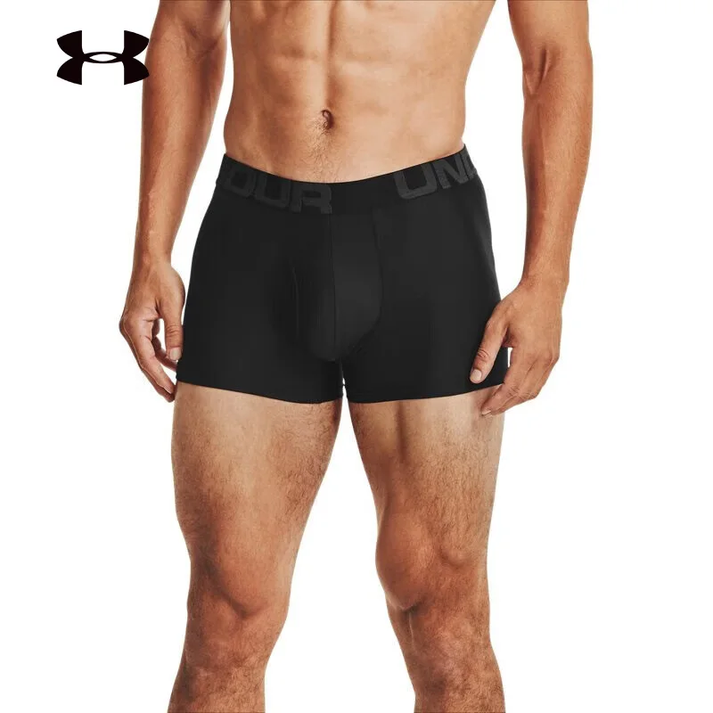 

Under Armour Tech 3 дюйма, 2 комплекта спортивного бюстгальтера и спортивного нижнего белья, мужская профессиональная тренировочная одежда 1363618-001