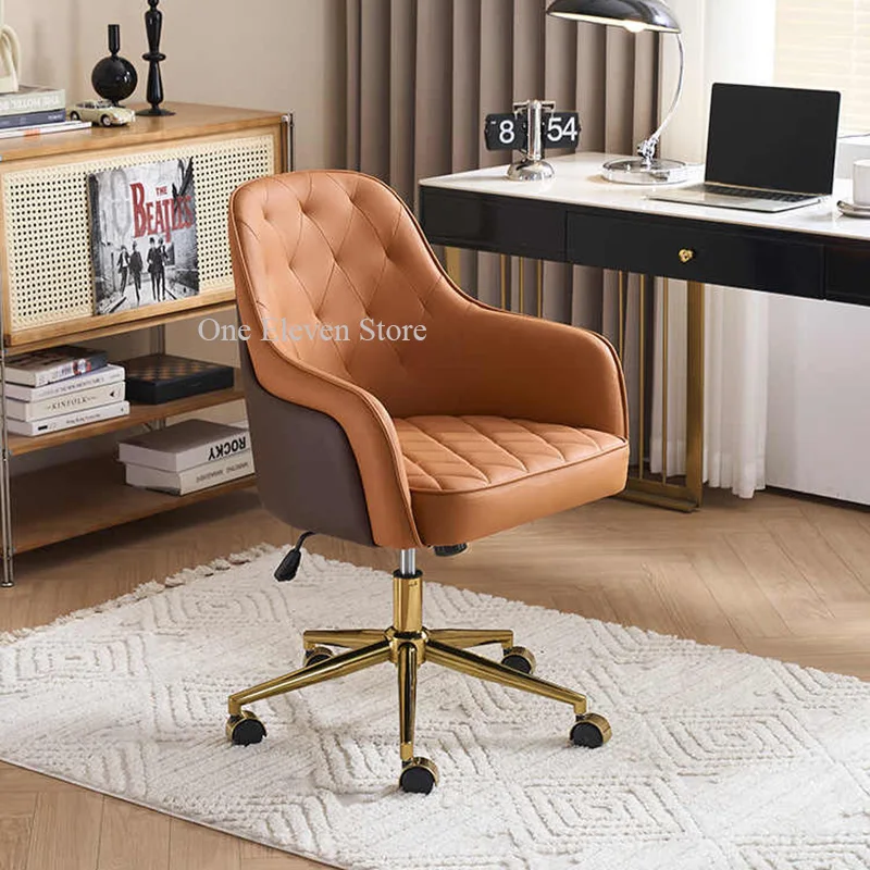 Schattige Ijdelheid Fauteuil Stoel Draaibare Designer Cool Draaibare Verstelbare Luxe Salonstoel Kapper Chaise De Bureaux Balkonmeubilair