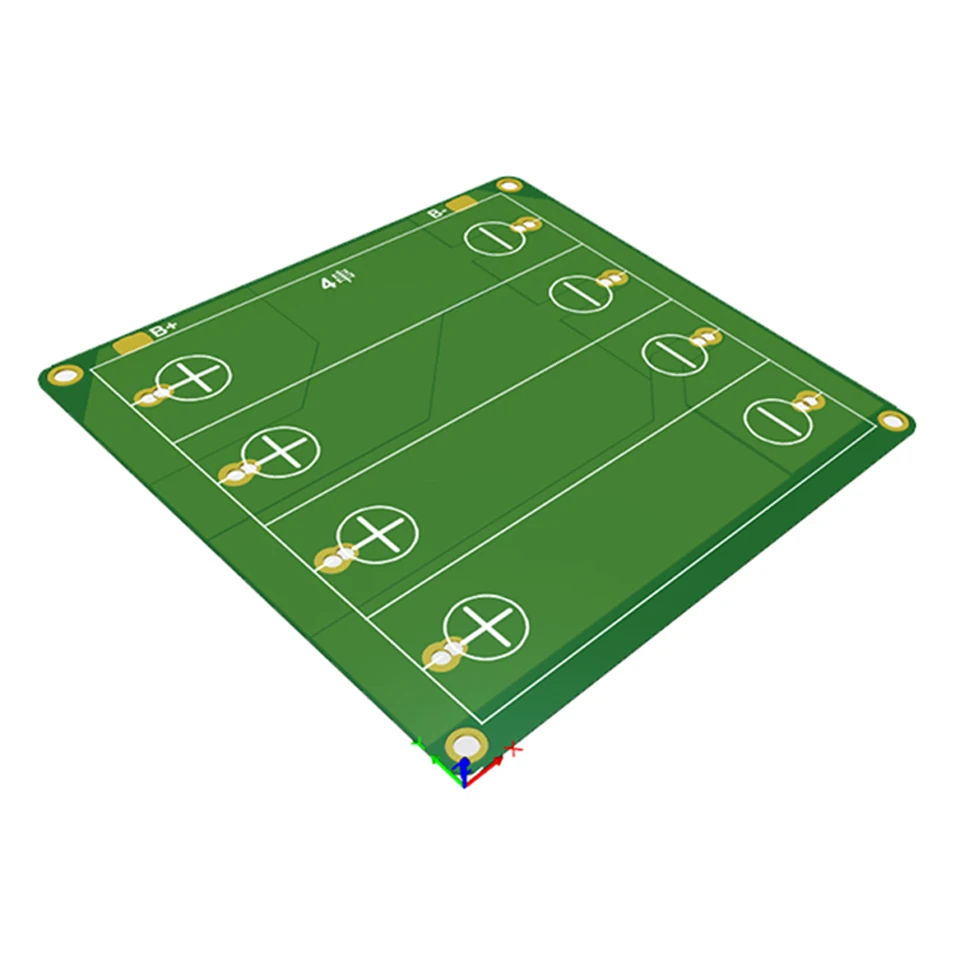 18650 21700 gniazdo baterii PCB 1S 2S 4S 2P 20A baterie schowek na okulary Box płytka drukowana do elektrycznego/Power Bank DIY