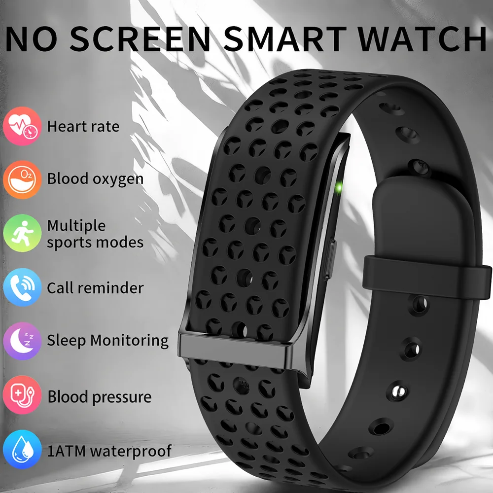 

New Health Smart Bracelet Heart Rate Blood Pressure Monitoring Pedometer Sport Fitness Tracker for Men Women Electronic Bracelet