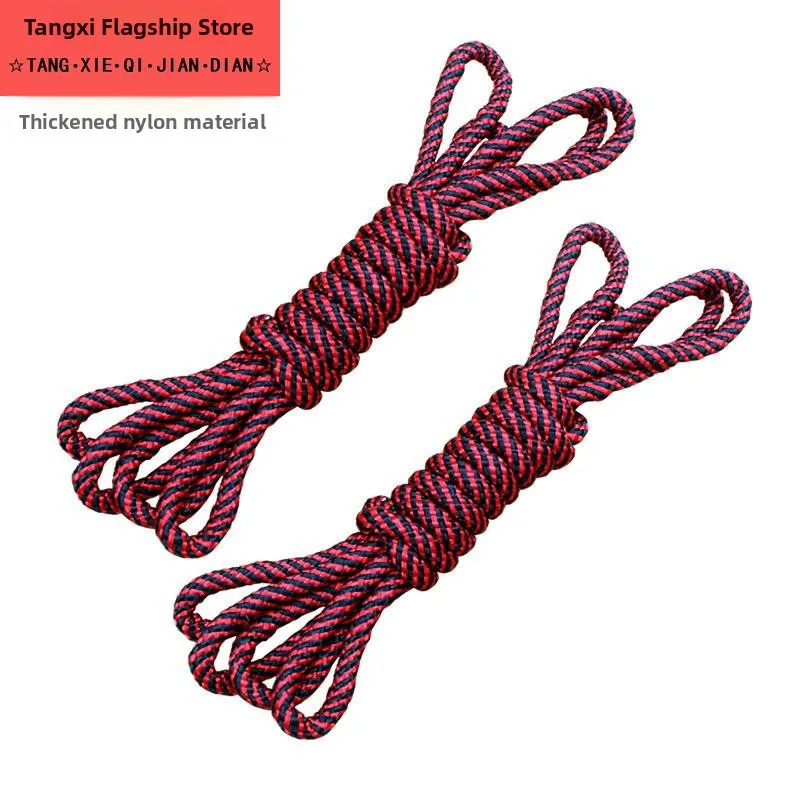 Thickened Extended Nylon Rope Outdoor Swing Bed Suspension Line Bouncing Bed Accessories Park Leisure Furniture Camping Gear