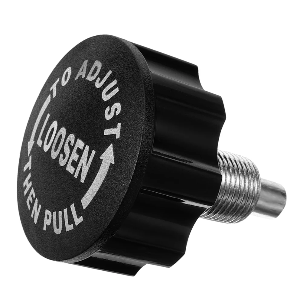 Gym Equipment Ball Exercise Bikes Height Adjustment Screw Replacement Pull Part Plastic Knob for Black Parts Fitness