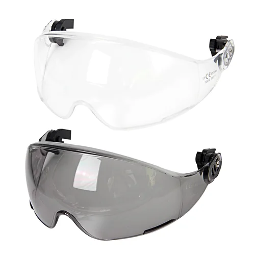 Imagen 2 del producto Accesorios de gafas de visera externa para casco de seguridad modelo Aolamegs SF06 CR08 reemplazable con certificación ANSI y CE