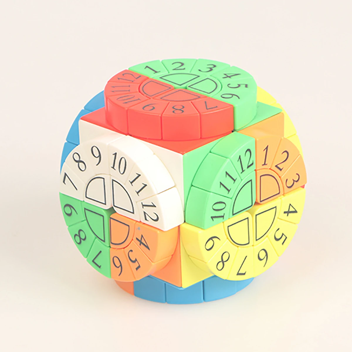 3x3x3 Time Machine Stress Relief Puzzel Professioneel onderwijs Soepele snelheidswedstrijd Kinderspeelgoedcadeaus