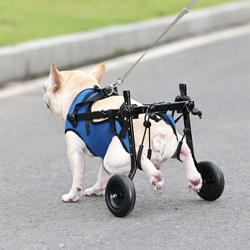 

Adjustable Pet Walk Booster for Dog and Cat,Rehabilitation Aid Car and Dog Wheelchair, Patients with Hind Legs Bracket, Patients