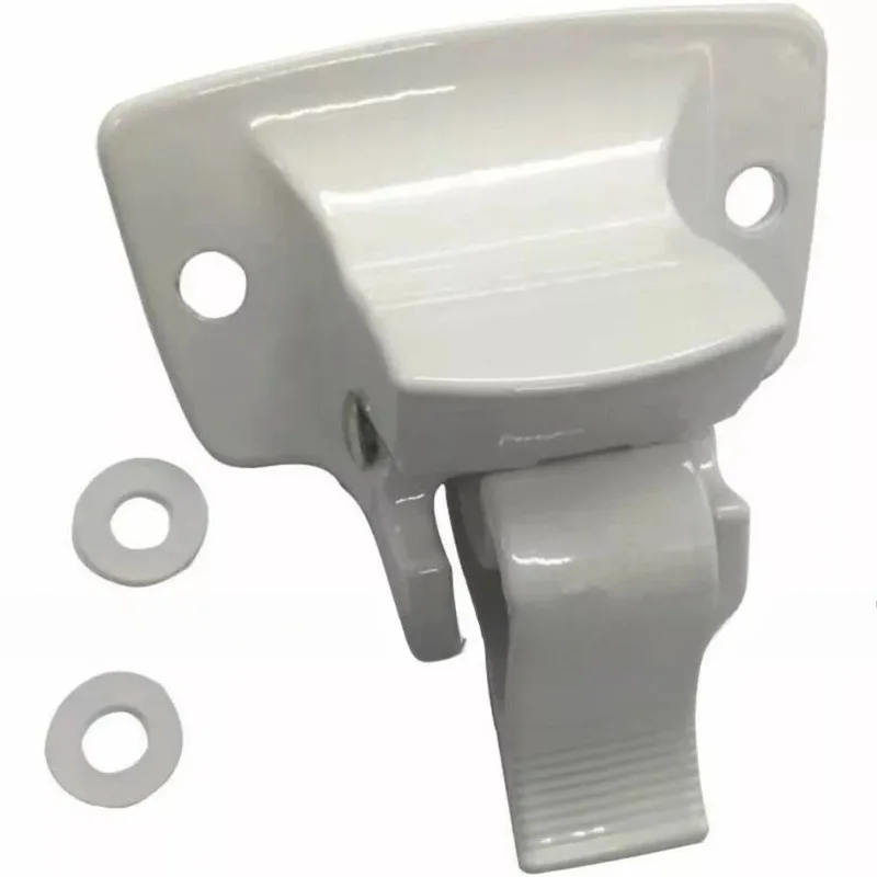 

3314067.004B Bottom Bracket Assembly RV Camping Trailer Wall Mount Bracket White