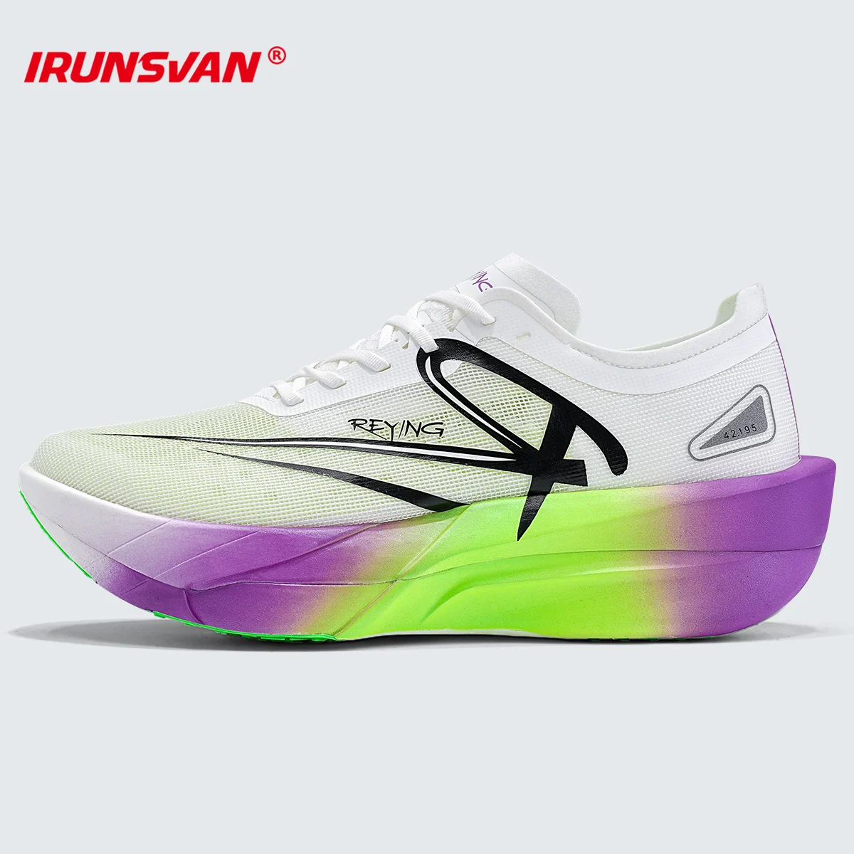 

IRUNSVAN Chasing Light 1.0 Professional Marathon Full Length Carbon Plate Running Shoes Marathon Shock Absorbent Triple Rebound