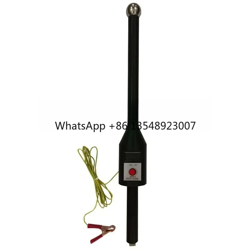 High Voltage Electrostatic Testing Rod Voltage Attenuation Detector 0 120KV Positive and Negative Poles