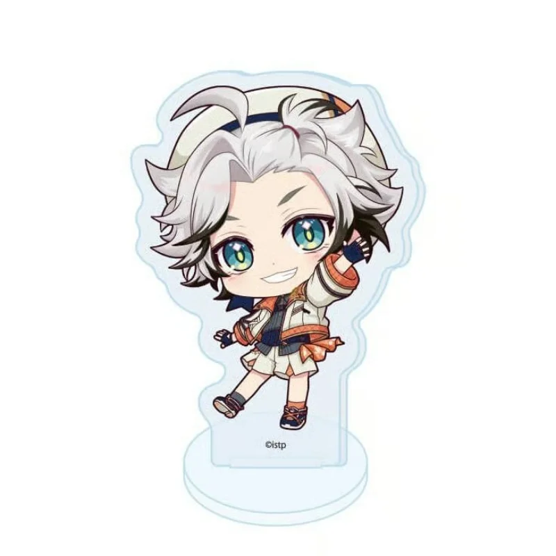 Idol Show Time Stand Keychain  Oguchi Tora Cosplay Acrylic Model Standing Sign Keychain Topper Holder Desk Decor Q-style 10cm