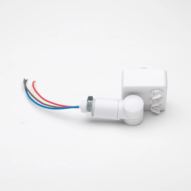 AC85-265V IP65 Sensor de movimiento interruptor PIR ajustable luz LED ultrafina PIR Detector de Sensor de movimiento al aire libre