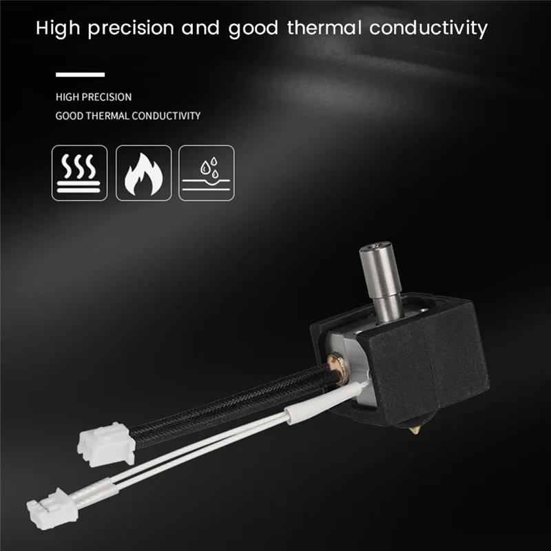 

Для Ender 3 V3 SE Обновление Hotend Биметаллическая терморазрывная горло из алюминиевого сплава 3D-печатная головка J-образная головка для деталей Ender-3 V3 SE