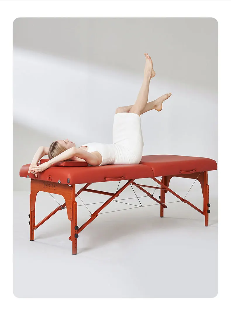 تدليك تجميل قابل للطي، سرير تجميل محمول للتدليك #2