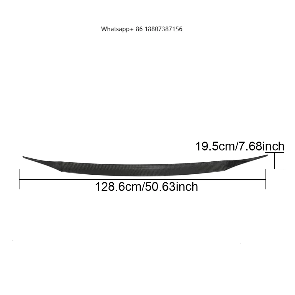 

Carbon Fiber Middle Roof Spoiler forPorsche Macan 2018-2023