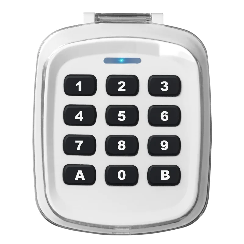 Wireless Keypad for Automatic Gate Opener,Security Entry Gate Keypad,Remote Operator Panel Control for Sliding Gate Opener Motor