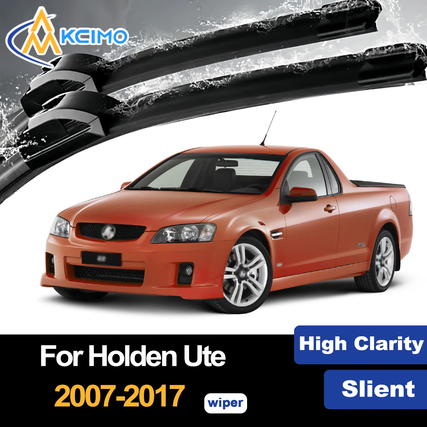 

Front Wiper Blades for Holden Ute VE VF 2007-2017 2008 2009 2010 Premium Car Windscreen Windshield Window Wiper Accessories