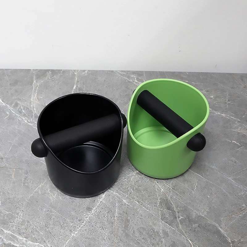 Contenedor de Posos de Café Antideslizante y Absorbente de Impactos, Caja de Descarga para Café Espresso, Accesorios Profesionales para Baristas Caseros
