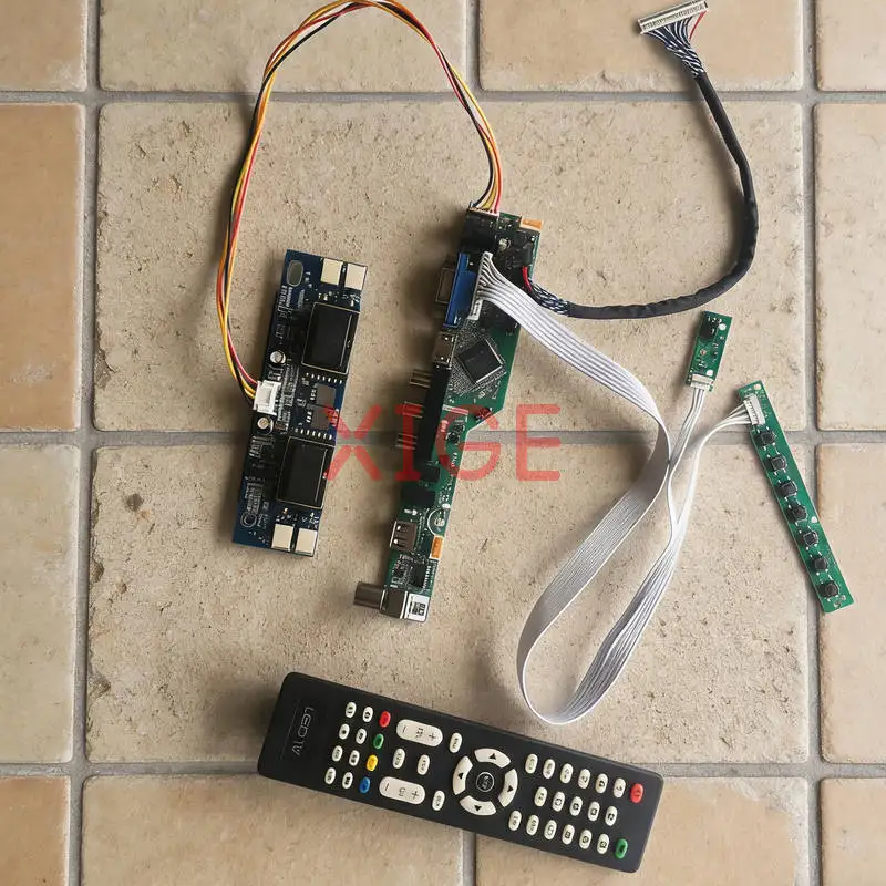 

Для HSD250MUW2 M270H1 LM250WF1 M270HW01 комплект платы привода матричного контроллера 4-CCFL LVDS 30-контактный HDMI + VGA + AV + USB 1920x1080 1920*1080