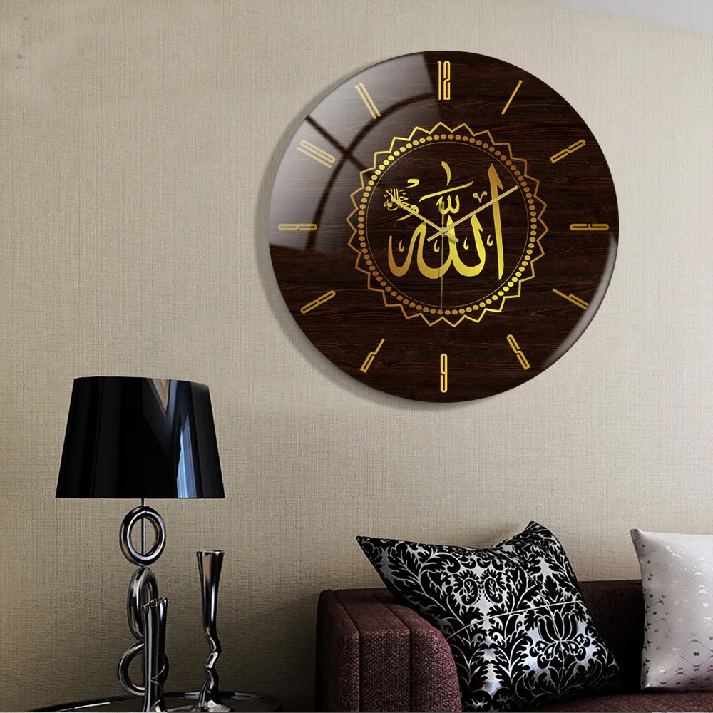 Stereoscopic 60cm Round Acrylic Mute Wall Clock Home Decoration 3D Wall Watch  Wall Clock  Modern Design Father's Gifts