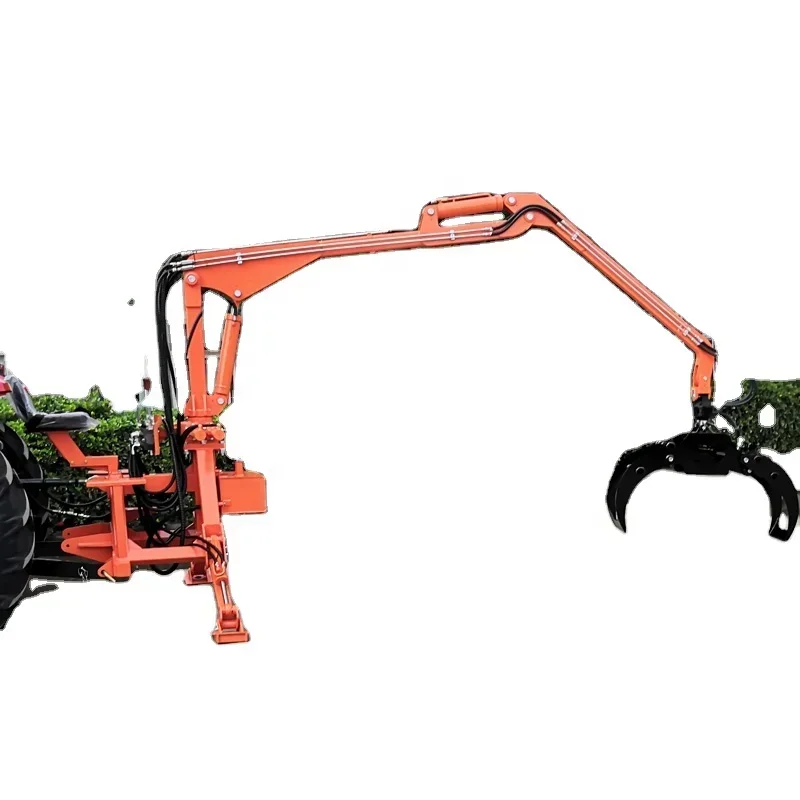 China Top Quality Mini Wood  Log Crane Grapple  for ATV/tractor in Germany/Canada/USA/Brazil