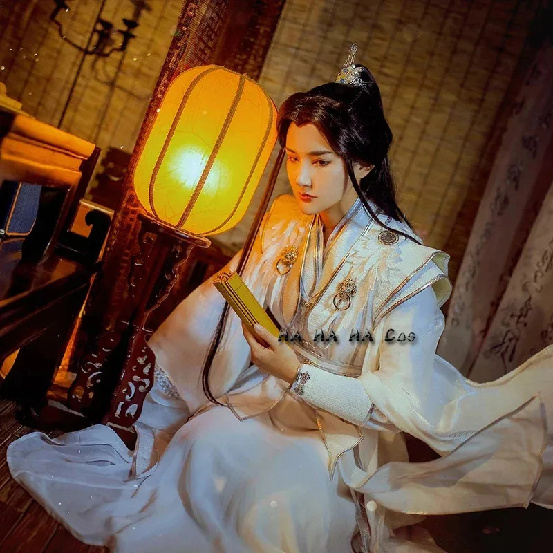 DY20Er Ha Chu Wanning Kostum Cosplay Anime Heaven Official's Bless Xie Lian Kostum Kuno Tiongkok Hanfu Pria Wanita25