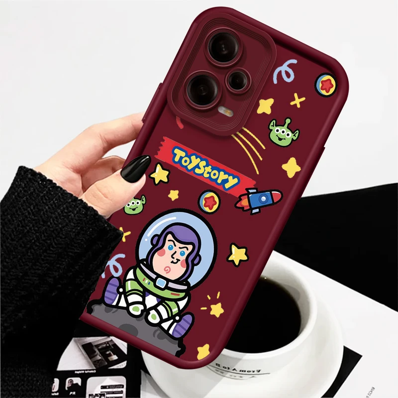 Buzz Light Toy Story Eye Ladder For Xiaomi Redmi Note 13 12 12C 11 11S 10 10C 10A 9C 9A Pro 5G Funda Phone Case