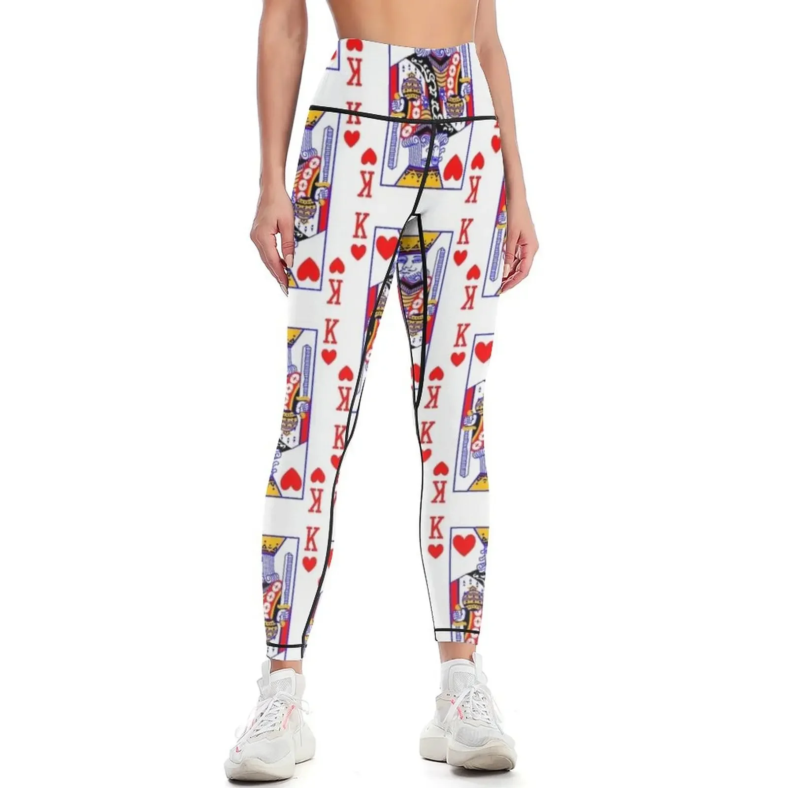

King of Hearts Leggings sports tennis for Women's sports sports for push up pants for Womens Leggings