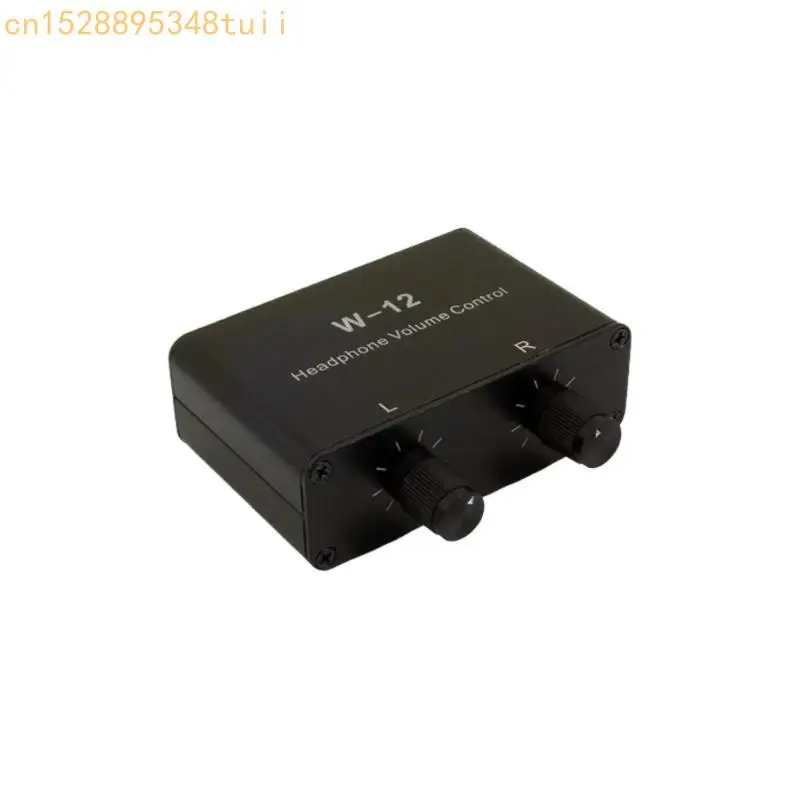 

Y4QF Quality 1/4Inch 1/8inch Volumes Attenuator for Clear Output Studio Monitors