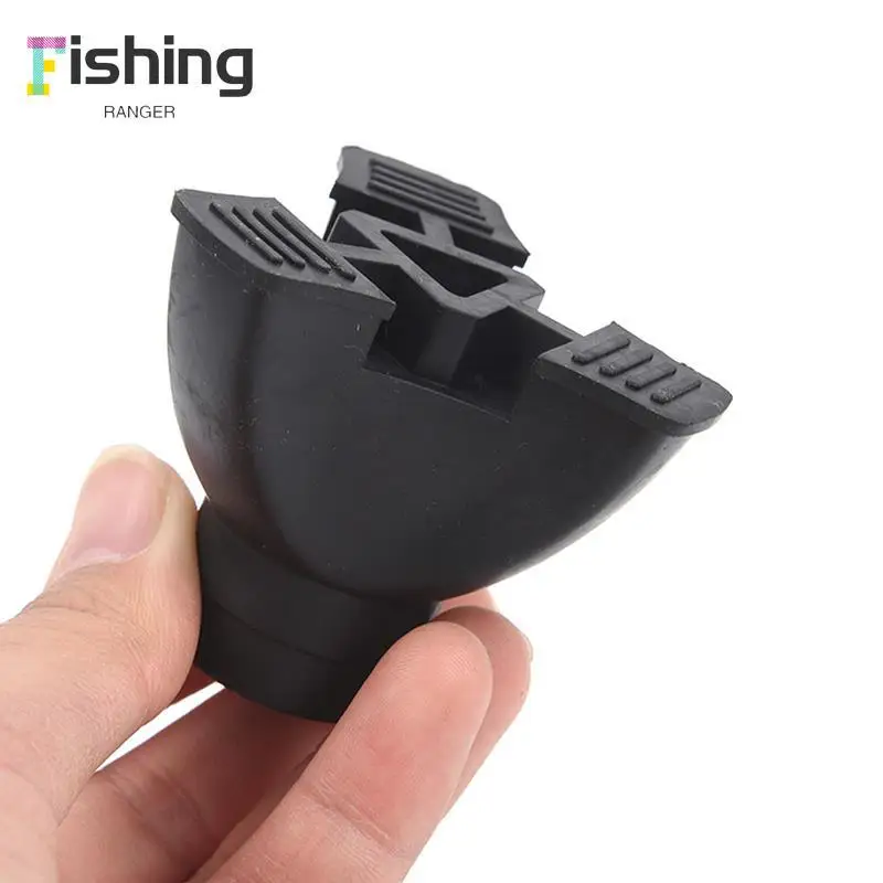 1pc walking stick end tripod cane tip self standing rubber bob-slip end bottom