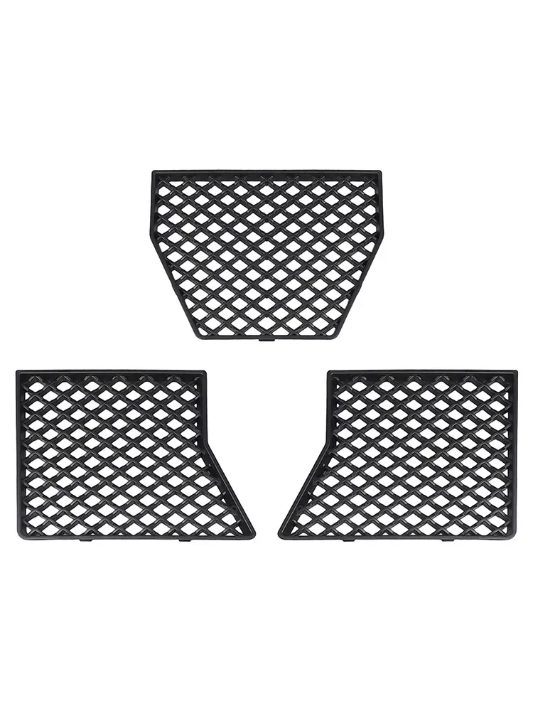 3 Pack Front Bumper Grille Mesh for BMW G87 M2 2023 2025 Seamless Fit Robust ABS Material for Sporty Look and Functionality