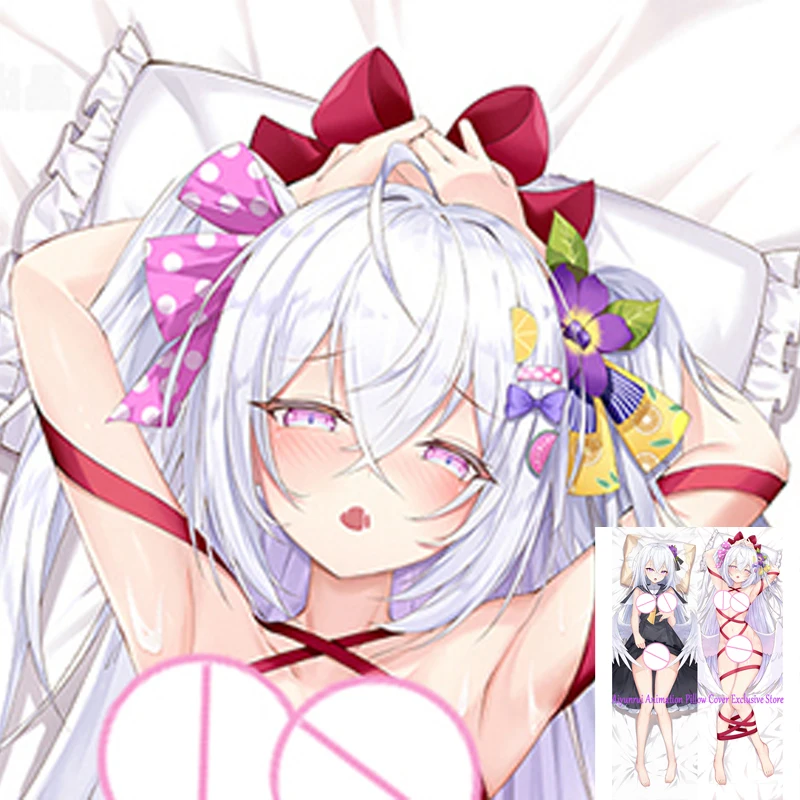 

Anime Pillow Cover Dakimakura Seductive Giant Breas 2 Side Printed Hugging Body Pillowcase Cushion Cover Bedding Young Girl Tits