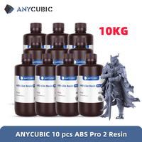 Anycubic ABS Like+ 10kg 3d Resin High Precision UV 405nm For LCD SLA DLP Anycubic Photon Resin 3d Printer
