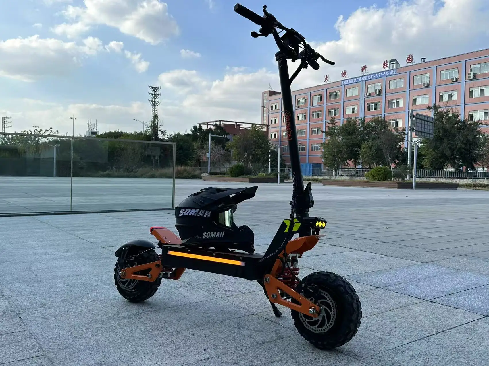 STLF EU US Voorraad Opvouwbare Elektrische Scooter 11 inch Off Road 1200 W 5000 W 6000 w Dual Motor Snelle Snelheid Scooters Grote LCD Scherm Escoo