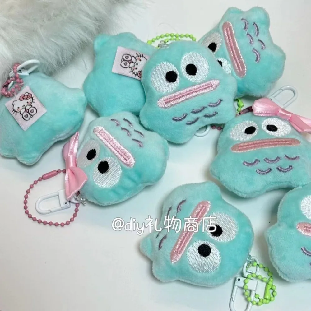 Hangyodon Portachiavi Simpatico cartone animato Originalità Zaino Coppia Ciondolo Moda Delicata Versatile Decorazioni pendenti Nuovi regali