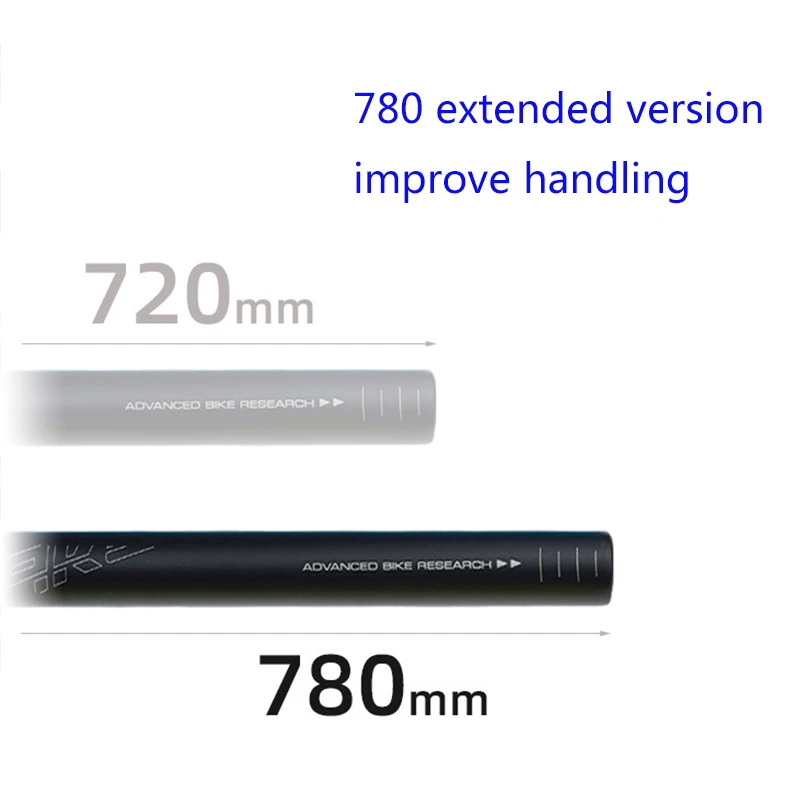 웨이크 31.8MM 자전거 핸들바 알루미늄 합금 바이크 라이저 바 720/780mm 초경량... - 2