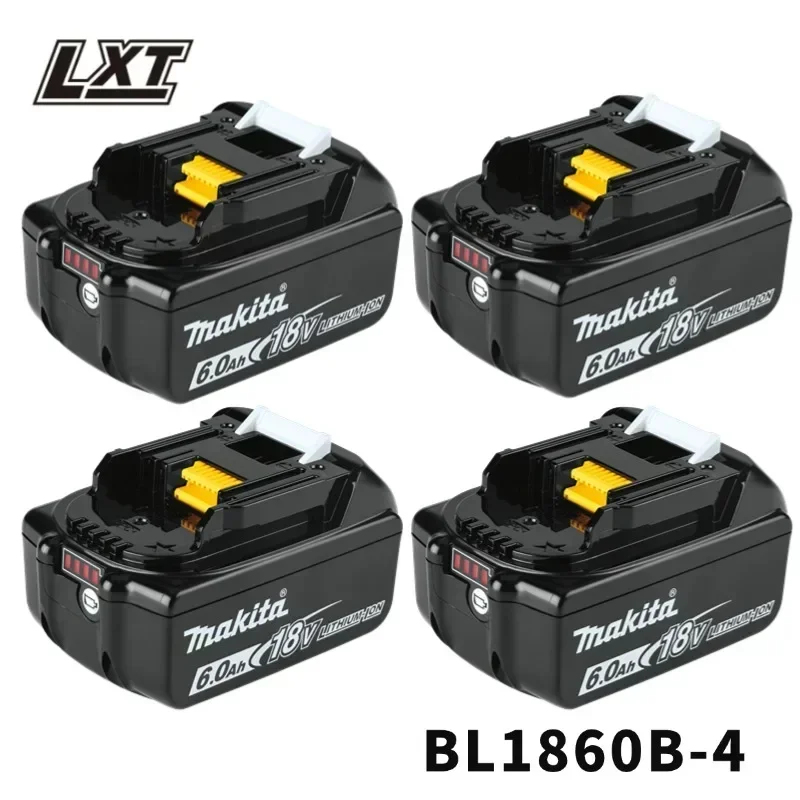 

Модернизированная литиевая аккумуляторная батарея Makita BL1860, 18 В, 6 Ач, для батареи Makita 18 В BL1840 BL1850 BL1830 BL1860B LXT 400