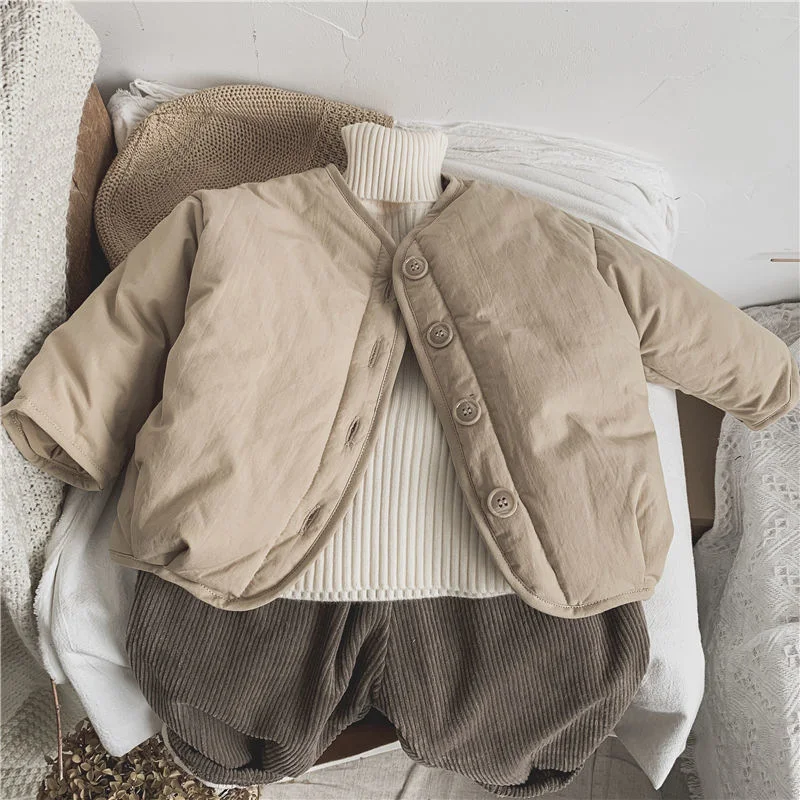 Girls Coat Jacket Winter Cotton Windbreak 2023 Soft Warm Plus Thicken School Overcoat Snowsuit Children's Clothing image 5