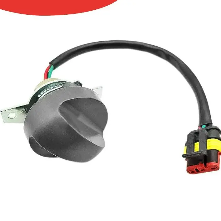 

DXSDW-EC-01-J ECS005590 Throttle Knob Switch Dial Fuel for Sany SY55 SY65 SY75 SY95 SY105 SY135 SY215 SY235 SY265 Excavator