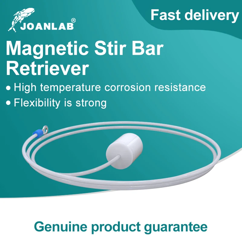 JOANLAB 400/600mm PTFE Magnetic Stirrer Stir Bar Retriever - Bendable Polyethylene Anti-Corrosive Lab Supplies