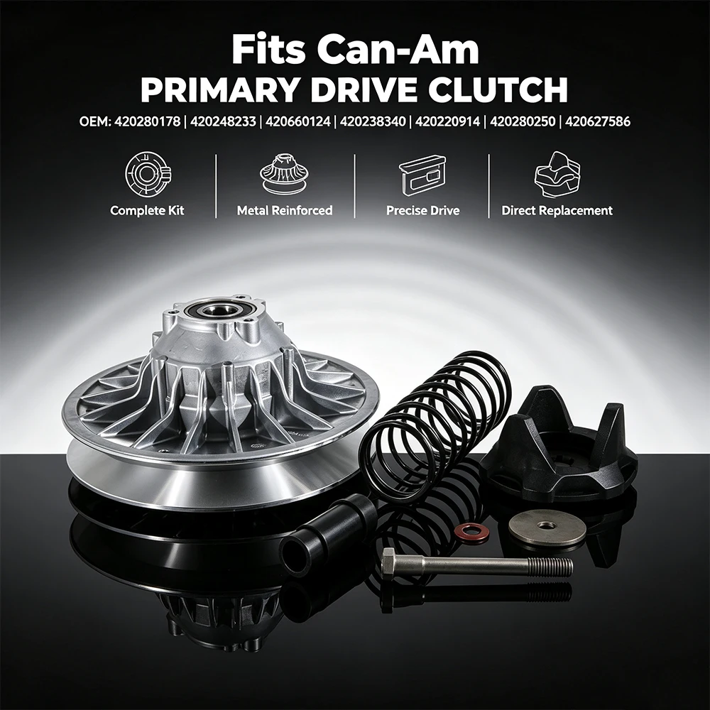 Rear Primary Drive Clutch Drum For Can-Am Quest XT 650 500 Outlander 400 330 MAX 400 STD XT 420627586/420627582 420280250