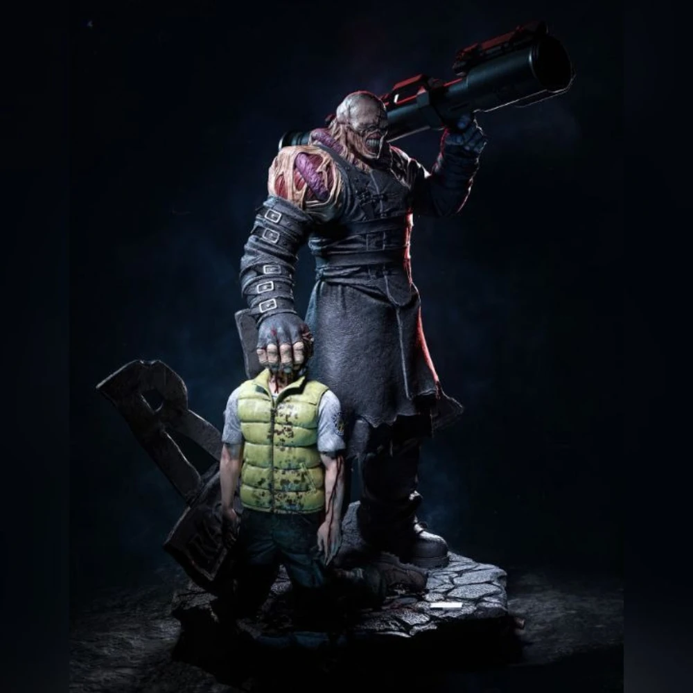 1PC 3D Printed Resin Model Monster Nemesis Unpainted 3D Printed Models DIY Self-assembly and Coloring Multiple Sizes Available