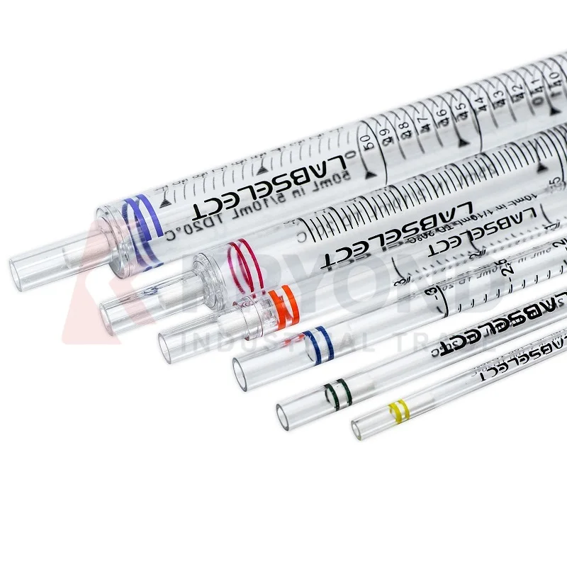 SP-013-10 10ml Serum Pipette Serological Pipets Polystyrene Material 50pcs Pack Original Product