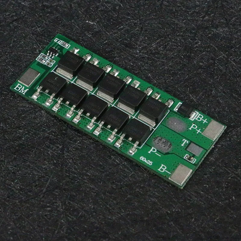 2S BMS 7.4V Li-ion 18650 Lithium Battery Charging Board 6/8/10 MOS Short Circuit Protection for LED Power Supply 15A 20A 25A