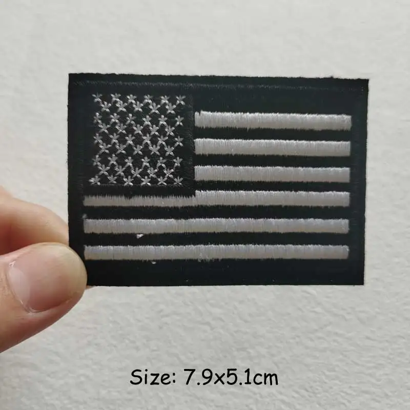 Embroidered Military Patches For Clothing Thermoadhesive Patches Military Badges Iron On Patches On Jeans Embroidery