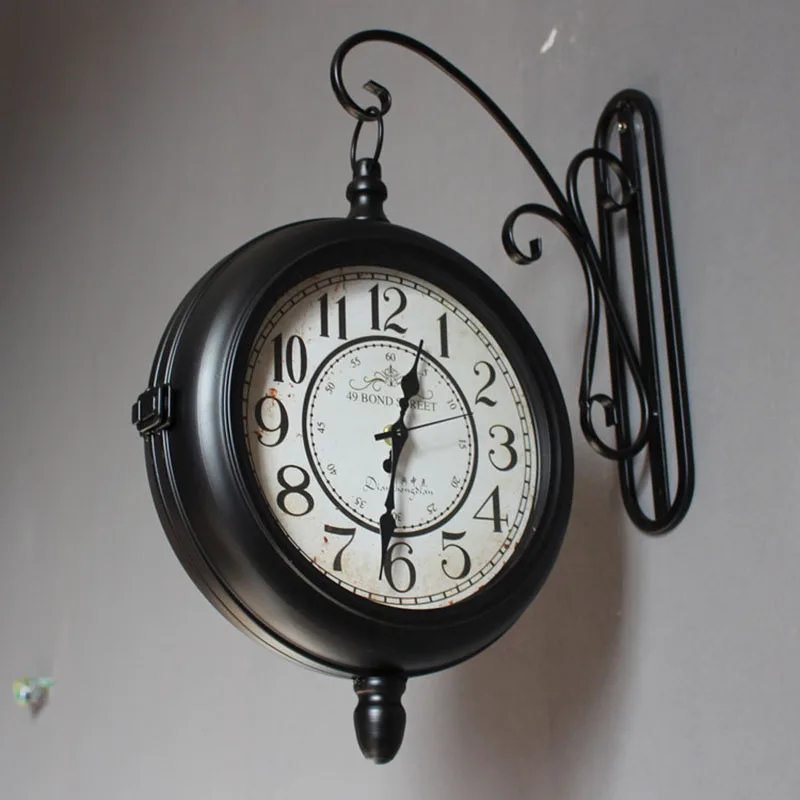

Restaurant Digital Wall Watch Quartz Creative Design Silent Round Luxury Wall Clocks Aesthetic Vintage Horloge Home Decoration