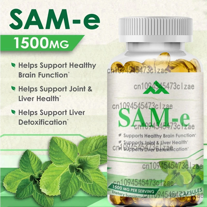 SAM-e 1500mg Maximum Strength – Mood, Joint & Liver Support in Every Capsule
