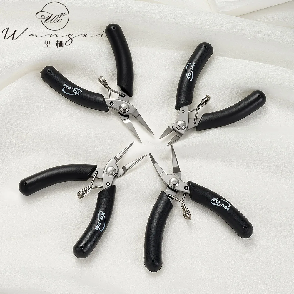 New Stainless Steel Jewelry Pliers, Handmade Jewelry Pliers, Diagonal Cutting Pliers, Toothless Pointed Pliers Jewelry Pliers