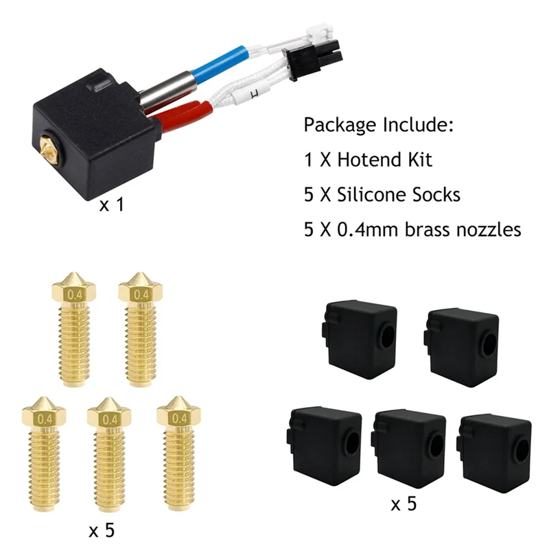 

Комплект Hotend для Anycbic Kobra 2, комплект Hot End для 3D-принтера в сборе для Kobra 2, Kobra 2 Neo/Pro/Plus/Max, простой в использовании