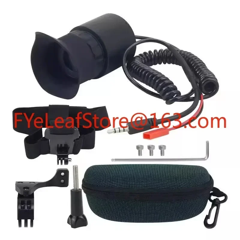 Endoscope Industrial Overhaul Head Wear Large Screen Display OLED Screen 12 Times Eyepiece Brightness Diopter Adjustment