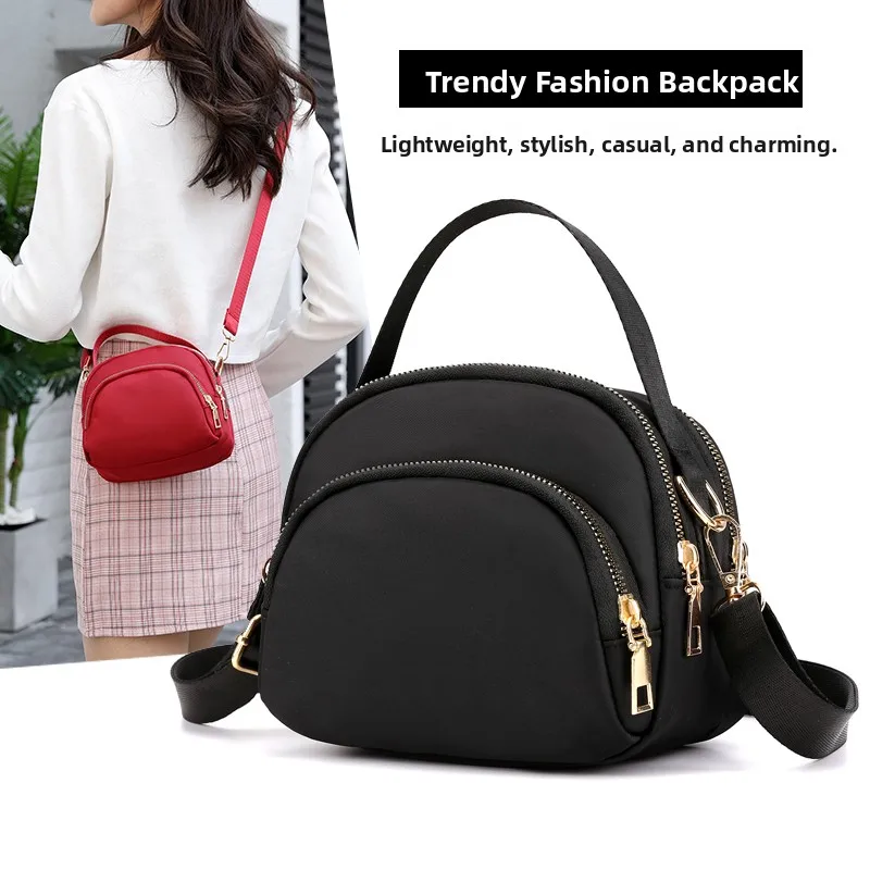 

Ox Cloth Canvas Crossbody Bag Faionable Women's Handbag oulder Bag Casual Sle Single Strap Soft Texture