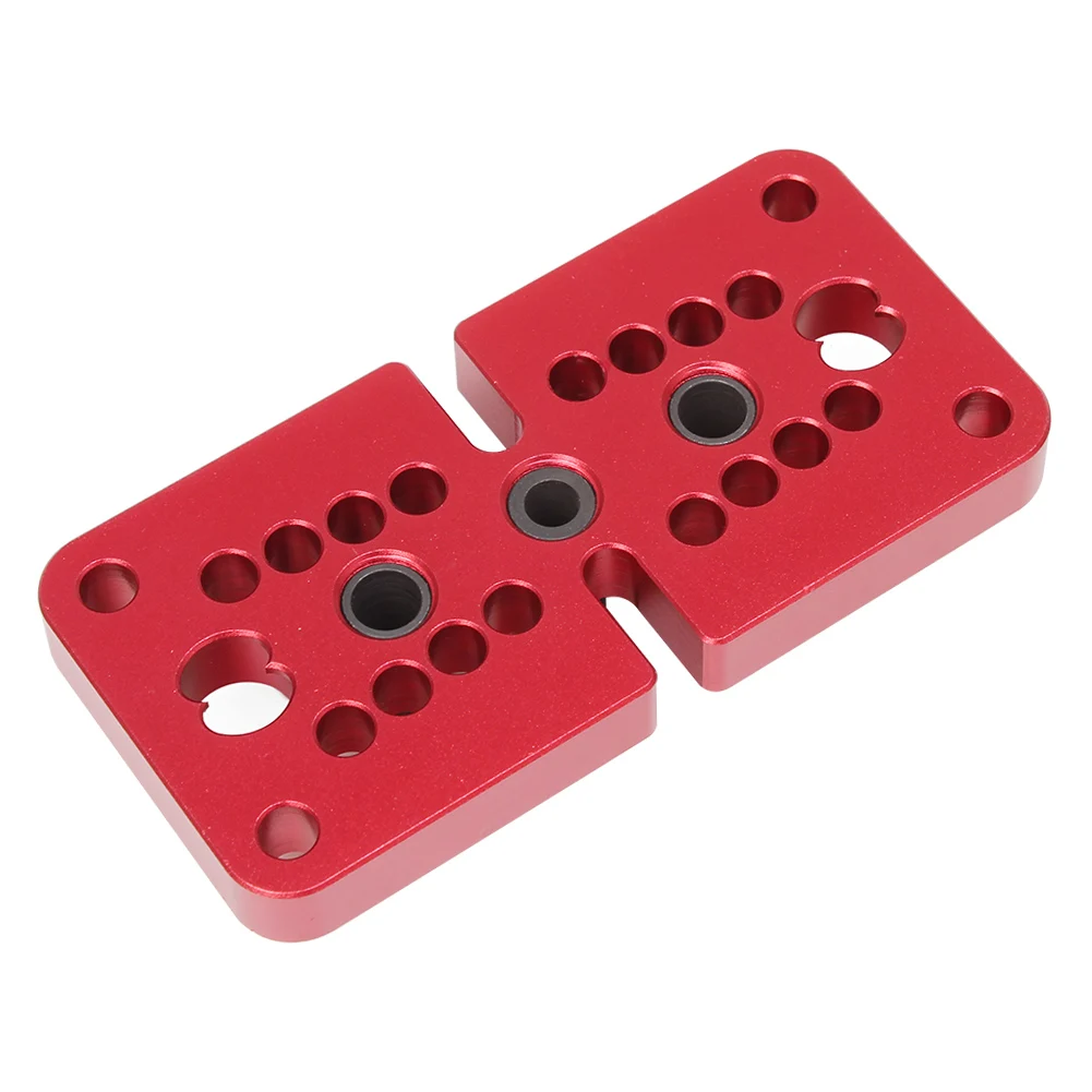 

Guide Hole Doweling Jig Vertical Drilling Aluminum Alloy Doweling Jig Self Centering Guide Hole Locator High Quality